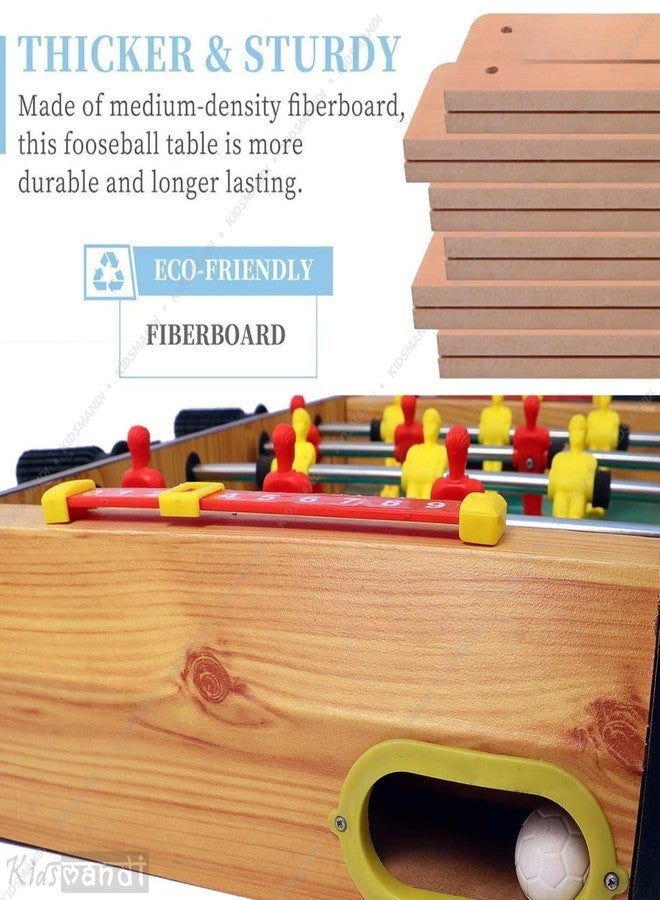 كيدز ماندي لعبة كرة القدم المصغرة للأطفال والكبار | لعبة عائلية ممتعة داخلية | لعبة رياضية مصغرة لكرة القدم المصغرة (صغيرة) - Image 4